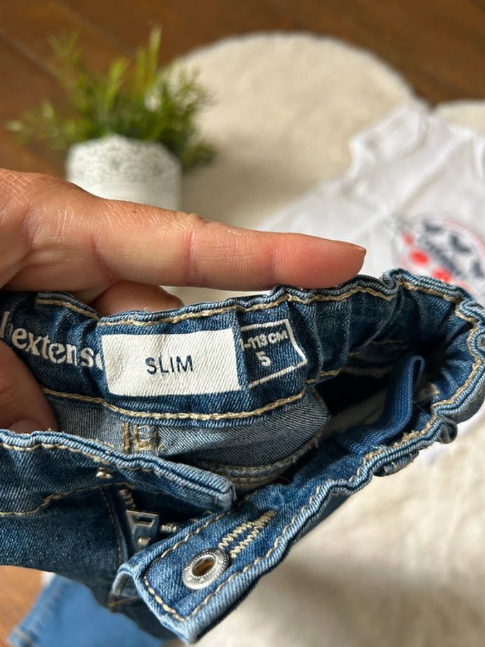 Lot Jean + t-shirt fille 🌸 - photo numéro 3
