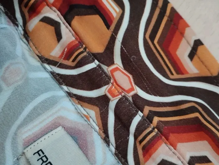Chemise Freeman motif rétro XS - photo numéro 6