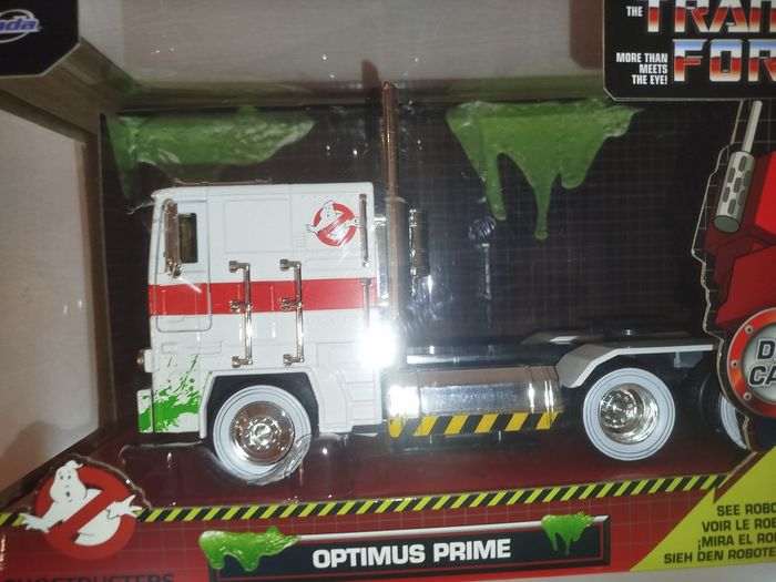 Jada Toy Optimus Prime Transformer Livrée SOS Fantômes 1/24 - photo numéro 2