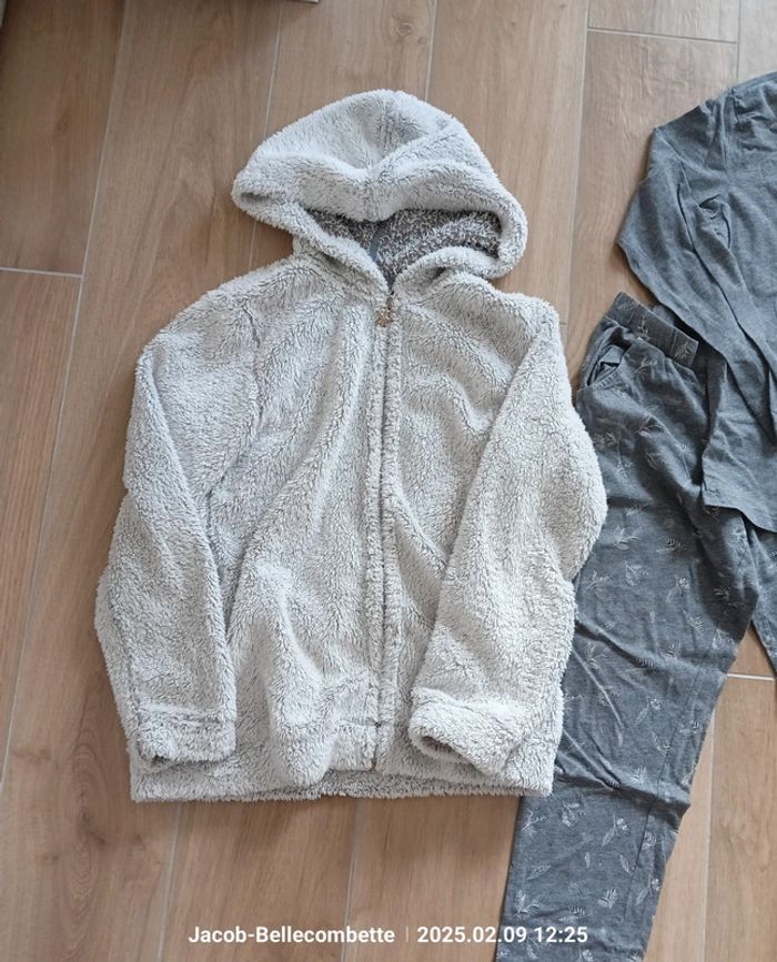 Ensemble pyjama et veste pilou