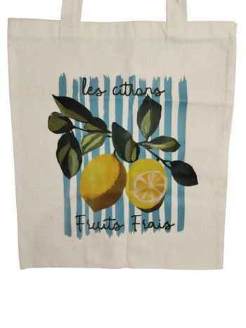 Nouvelle collection Tote bag sac cabas Les citrons
