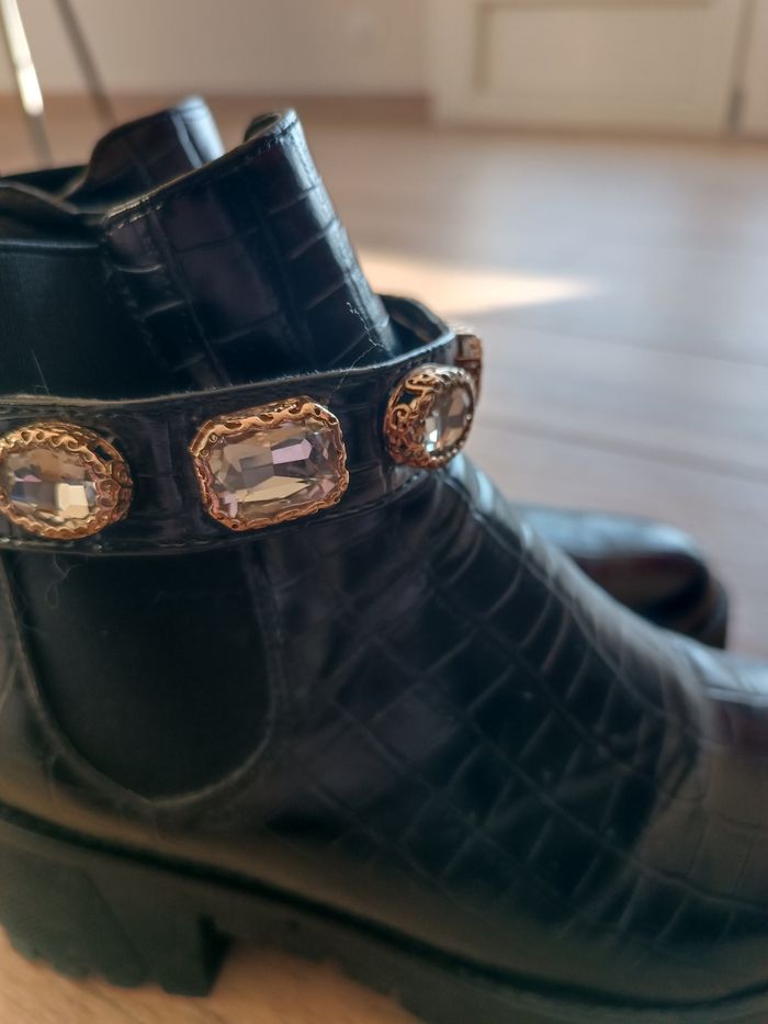 Bottines noires T37 - photo numéro 6