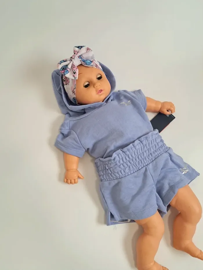 Reebok ensemble violet 18mois +cadeau bandeau