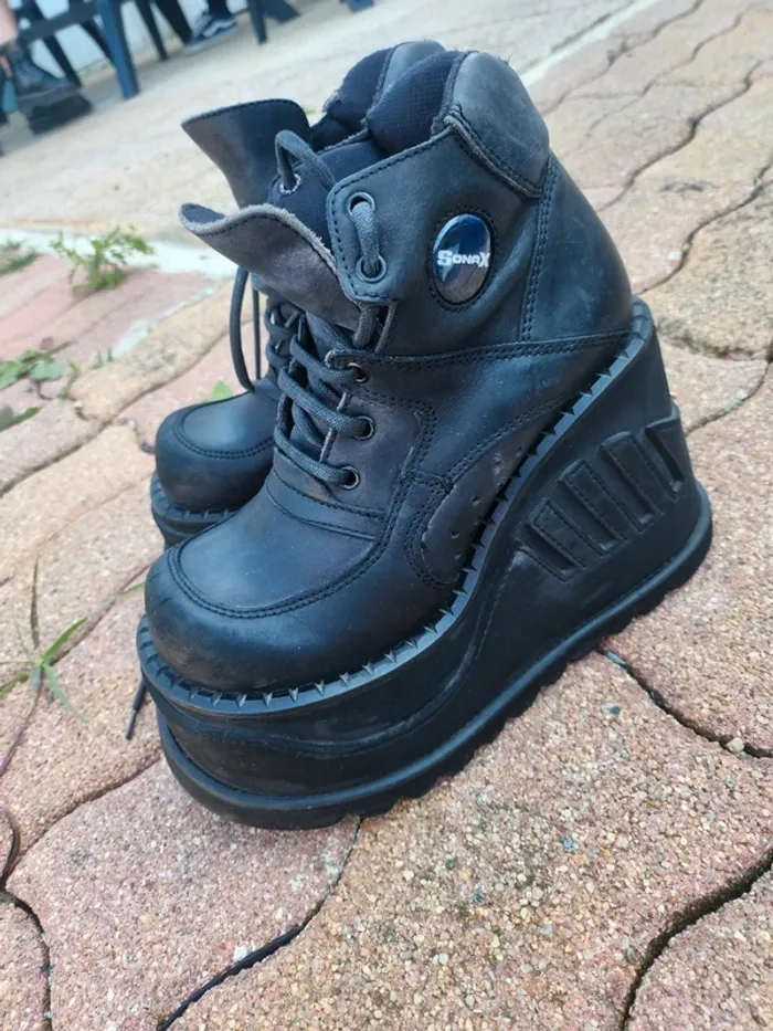 Bottines plate-forme - photo numéro 3