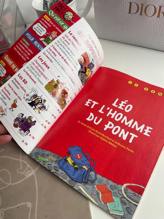 J’aime Lire - Léo et l’homme du pond - N•394 - novembre 2009 - photo numéro 3