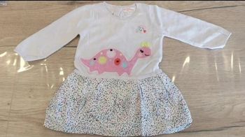 robe dinosaure 12mois
