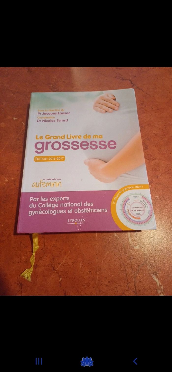Le grand livre de ma grossesse