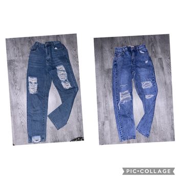 Lot jean Mom destroy