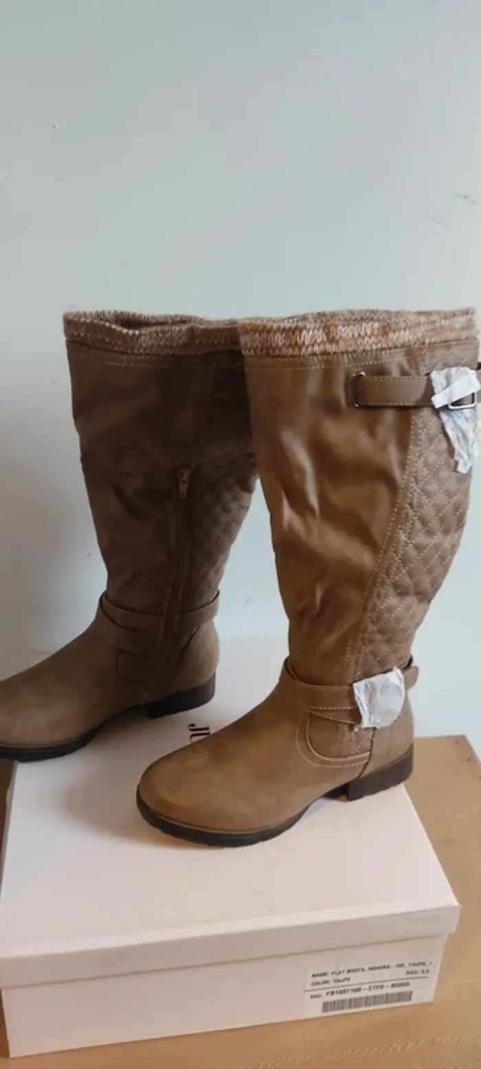 JustFab Bottes hautes Mahira taille 36