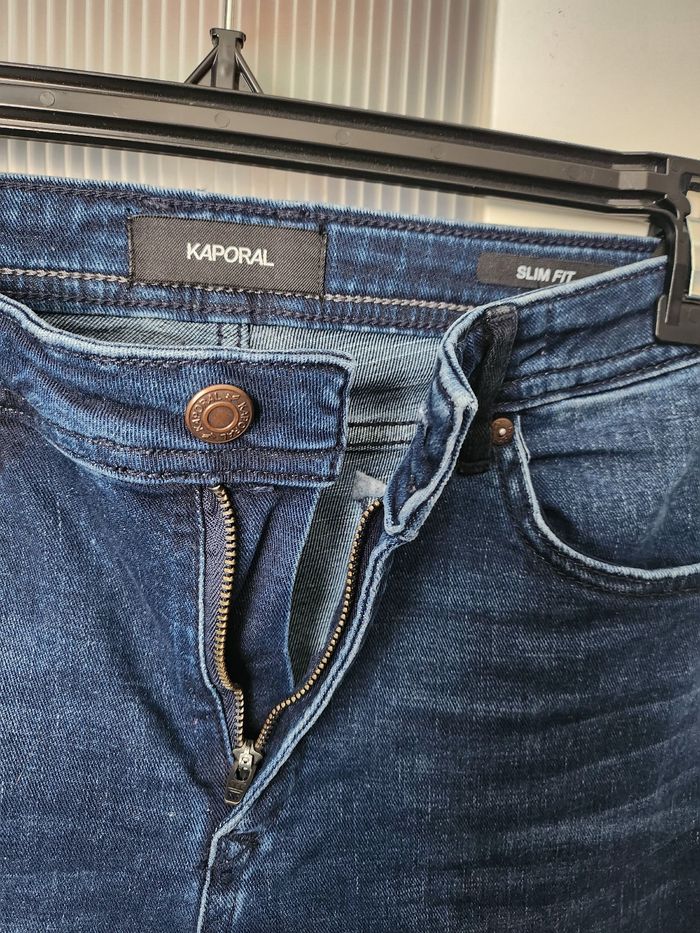Jeans slim feat kaporal  garcon taille 14ans - photo numéro 7