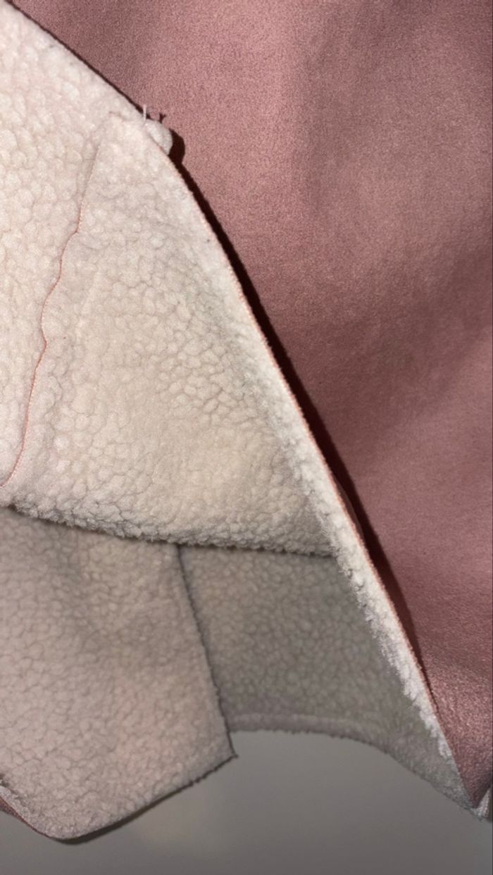 Manteau d’hiver effet suédine femme S - photo numéro 6