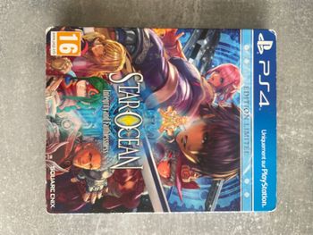 Jeu pour Sony PS4, Star ocean integrity and faithlessness édition limitée steelbook en français.