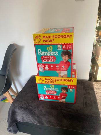 Pampers pants taille 6