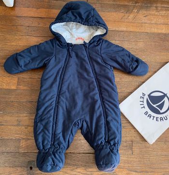 combinaison pilote Petit Bateau 6 mois