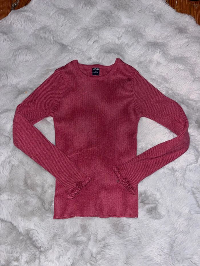 Pull côtelé fille kiabi 8 ans