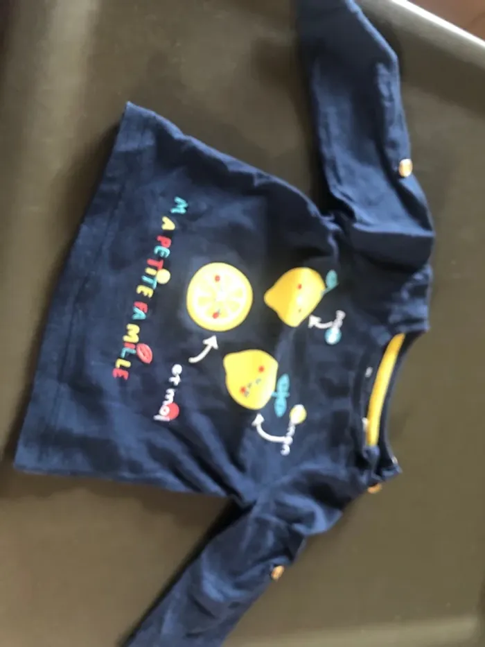 Tee shirt longue manche 3 mois - photo numéro 2