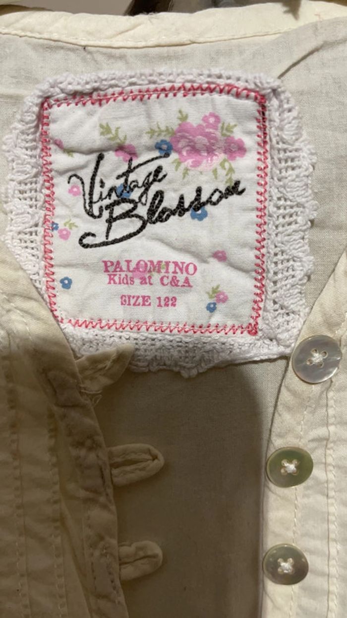 Chemisier fille 7 ans Palomino - photo numéro 3