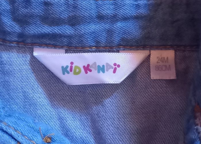 Chemise en jeans taille 2 ans - photo numéro 5