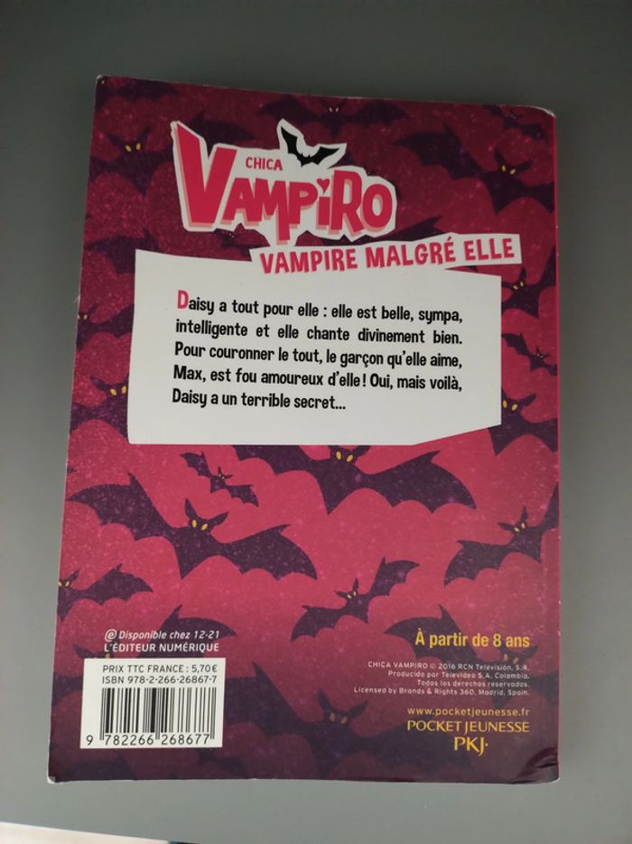 Livre Chica Vampiro vampire malgré elle - photo numéro 5