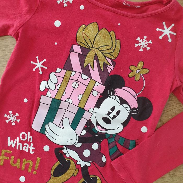 🩷 Tee-shirt ML Disney Minnie #emyfleury_5ansfille - photo numéro 2