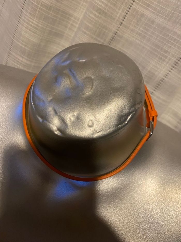 Collier tour de cou ceinture orange - photo numéro 5