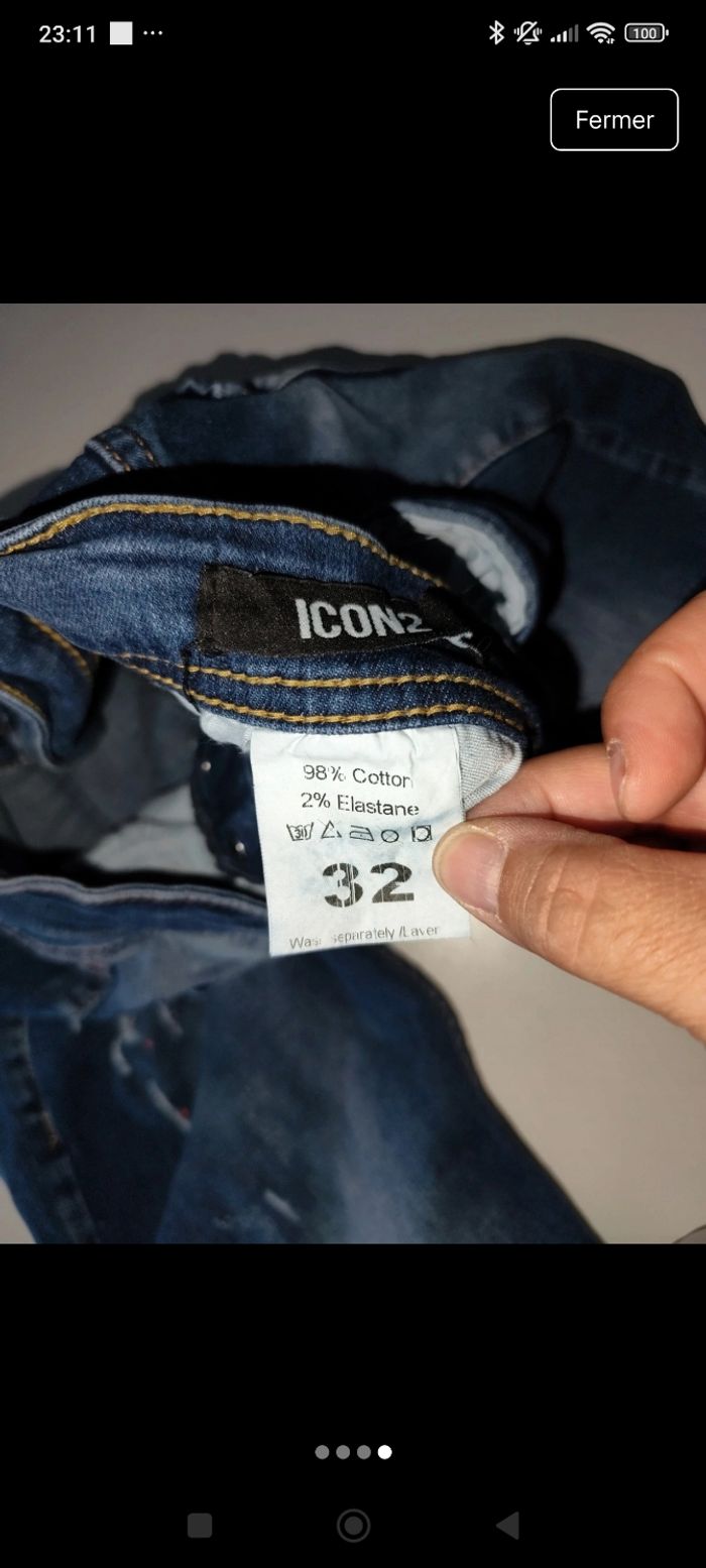Jean icon garçon 32 - photo numéro 4