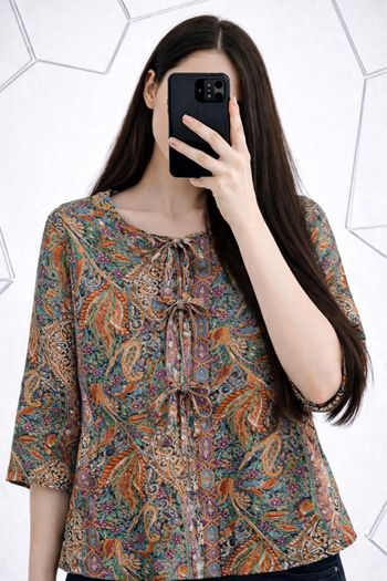 Blouse Fleurie Stradivarius