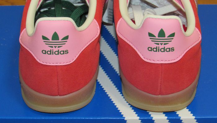Adidas Originals Gazelle - Better Scarlet / Bliss Pink / Dark Green - 37 1/3 - photo numéro 4
