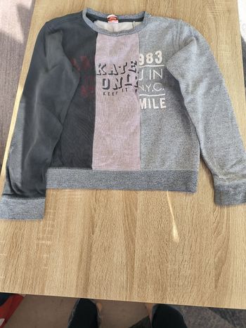 Sweat garçon tape à l'oeil taille 12 ans