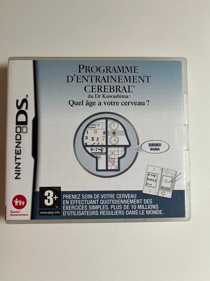 Jeu DS Programmé d’entraînement cérébral - photo numéro 3