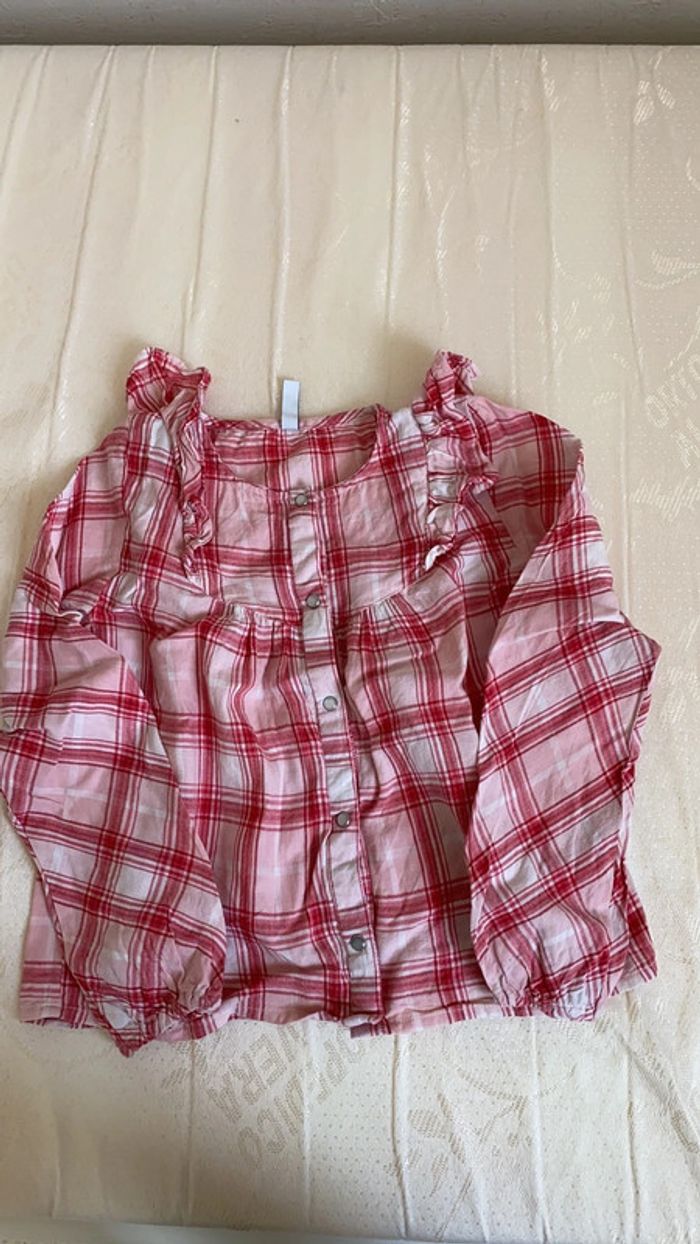 Chemise rose