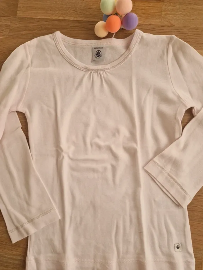 Haut ML Petit bateau 4ans Rose