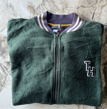 Veste Tommy Hilfiger de style bomber en polaire 