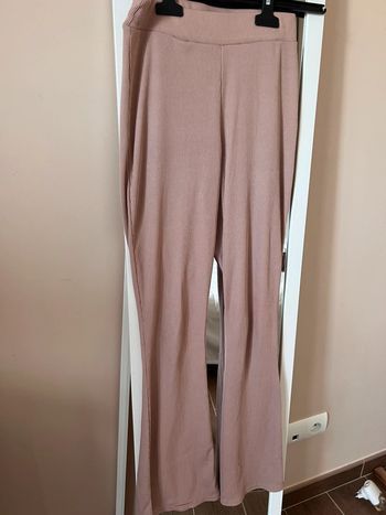 Pantalon évasé côtelé Petite
