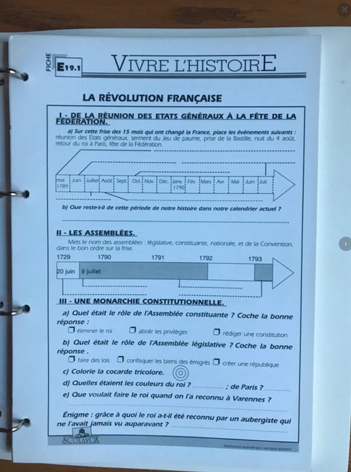 Vivre l’Histoire : De la Révolution à nos jours - Cycle 3 - Scolavox - photo numéro 8