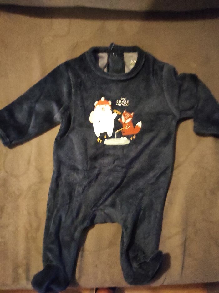 Lot 3 pyjama pilou pilou 1 mois