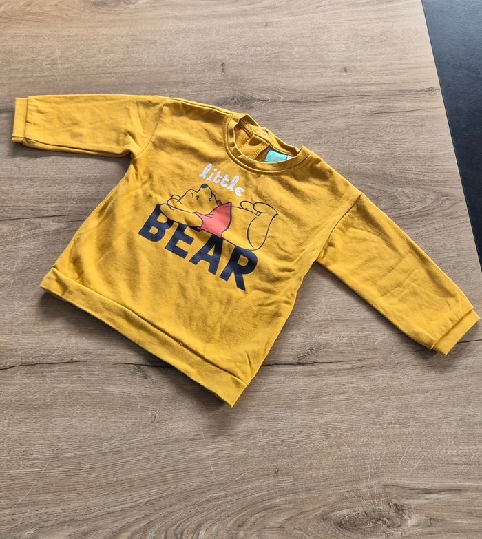 Pull fin Winnie l'ourson 24-36 mois