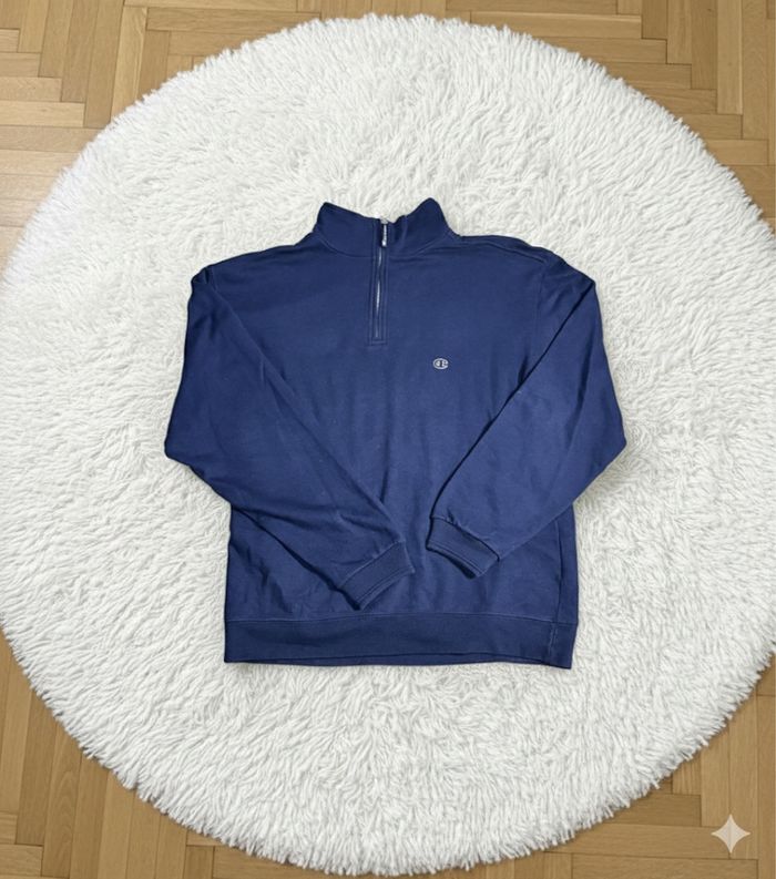 Pull Sweat Half zip - Taille L Homme - Champ