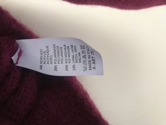 Gilet / cardigan Violet - Prune - photo numéro 5