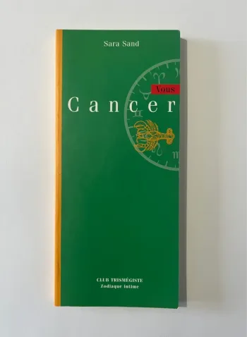 Livre Vous Cancer - club Trismégiste - zodiaque intime