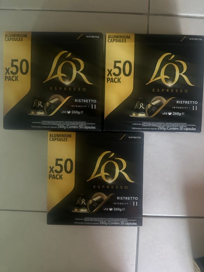 Café capsules l’or 150 dosettes