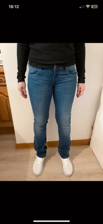 Jean bleu femme kaporal