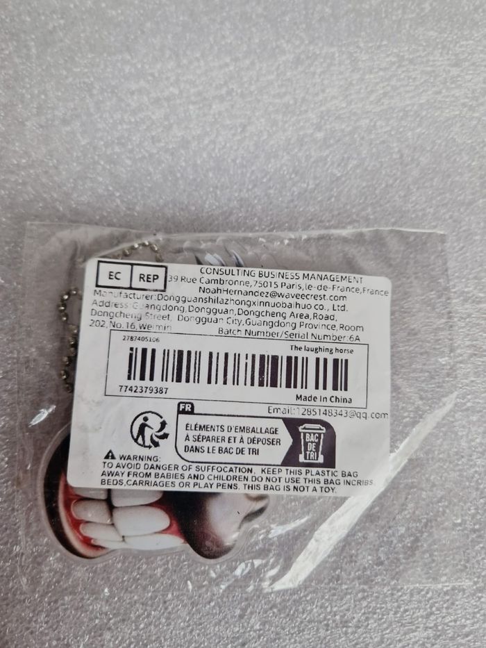 🐴 Porte-clés “The Laughing Horse” – Neuf sous emballage - photo numéro 4