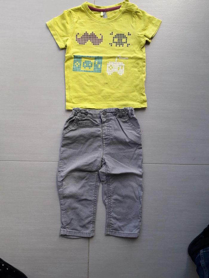 Tenue été garçon 18 mois