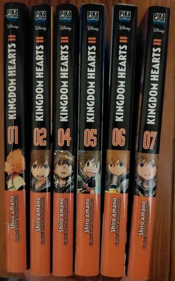 Kingdom Hearts II 6 tomes