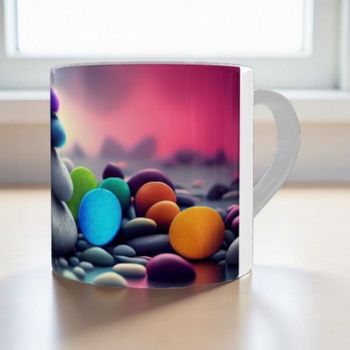 Mug déco galets