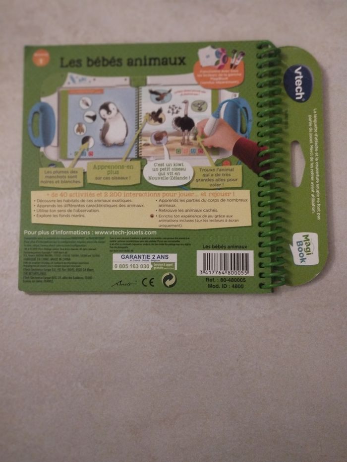 Livre Magibook Vtech Animaux - photo numéro 2