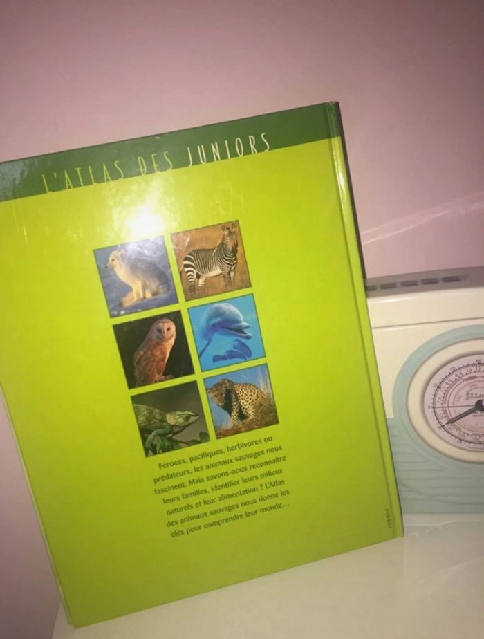 Livre 📖 les animaux sauvages Atlas des junirs 5€ - photo numéro 4