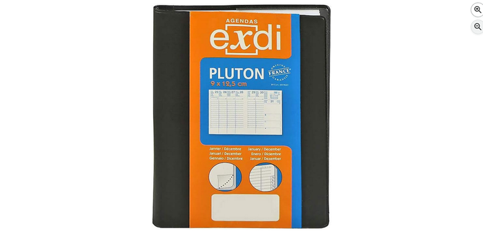 QUO VADIS EXDI Agenda de poche classique "PLUTON", 2026