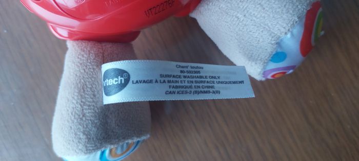 Chantoutou Vtech - photo numéro 3